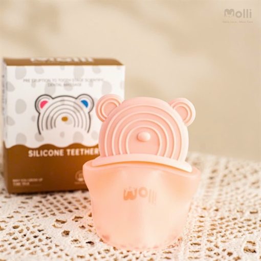 Goldbee- Gặm nướu gấu 2in1 Molli