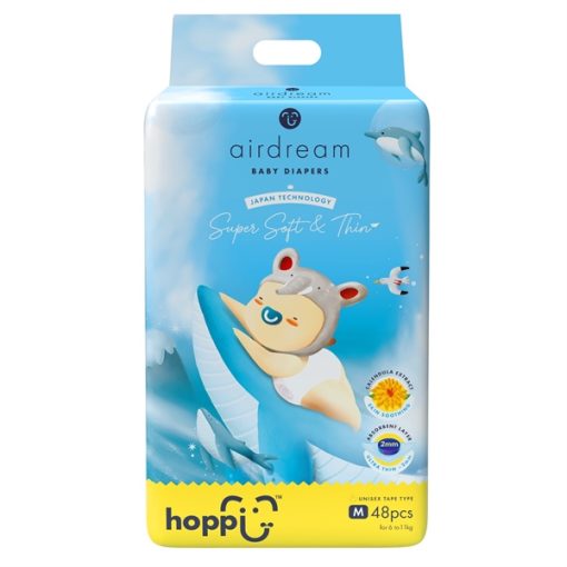 Goldbee - Tã dán hoppy airdream size M48 (6-11kg)