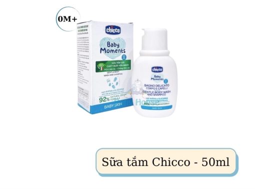 Goldbee- Sữa tắm gội chicco 50ml 0M+