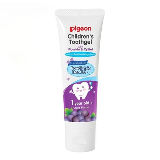 Goldbee- Kem đánh răng Pigeon vị nho 45g 1Y+