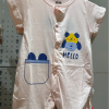 Goldbee- Body suit quảng châu hai màu hồng xanh