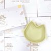 Goldbee- Bát ăn dặm Silicone mèo moa có đế hít modui