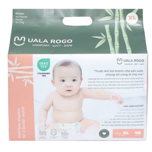 Goldbee- Bỉm quần Ualarogo XL40 (12-17kg)