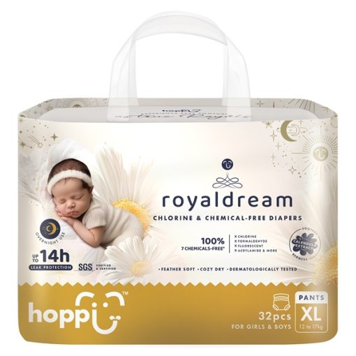 Goldbee- Bỉm quần Hoppi Royaldream XL32 (12-17kg)