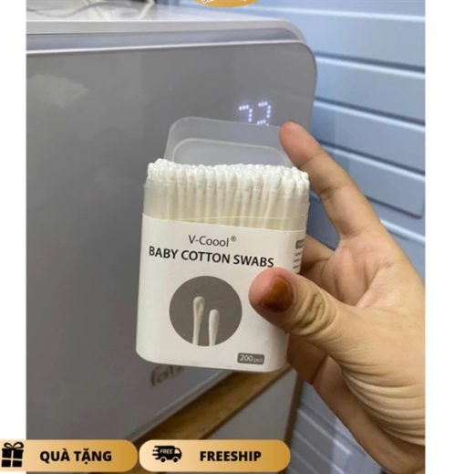 Goldbee- tăm bông sơ sinh V-cool - Hình ảnh 2
