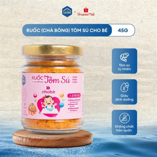 Goldbee- Ruốc tôm sú Lê gia 45g (6M+)