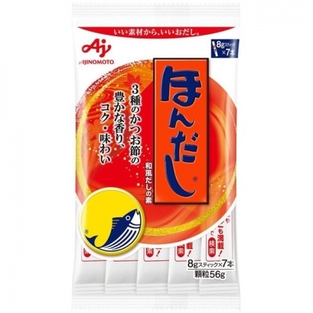 Goldbee- Hạt nêm cá ngừ Ajinomoto 56g ( túi/7 gói) 6M+