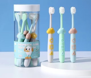 Goldbee - Hộp combo 7 bàn chải lông mềm cho bé