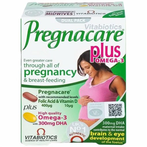 Goldbee - Pregnacare bầu plus OMEGA3 56V 28DAYS