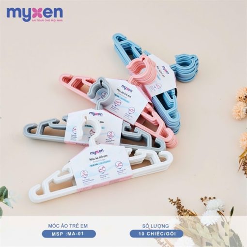 Goldbee - Móc nhựa trẻ em mixen (10 chiếc)