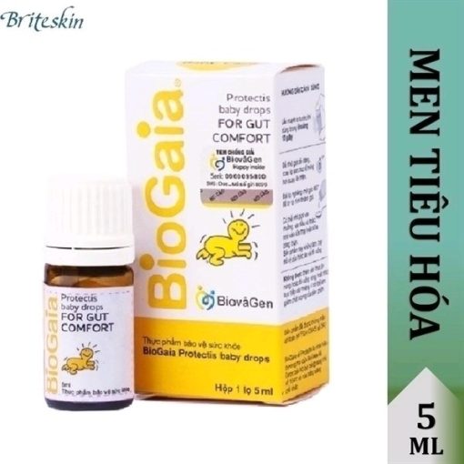 Goldbee- Men vi sinh Bio Gaia 5m chai thuỷ tinh