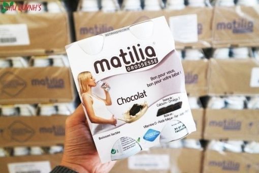 Goldbee- Sữa bầu Matilia vị chocolate ( vỉ/4 chai)