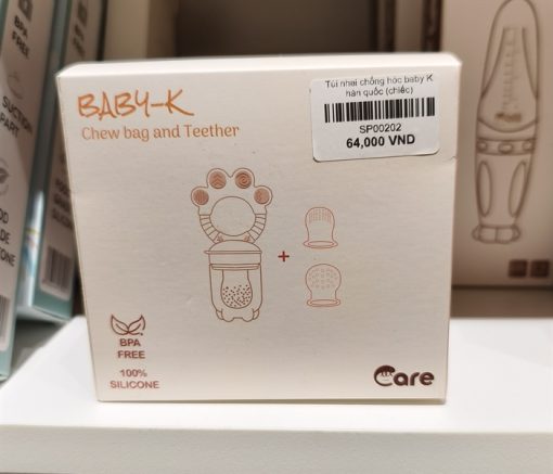 Goldbee- Túi nhai chống hóc kiêm gặm nướu Baby-K