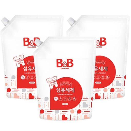 Goldbee - Nước giặt B&B baby laundry 1500ml (túi)