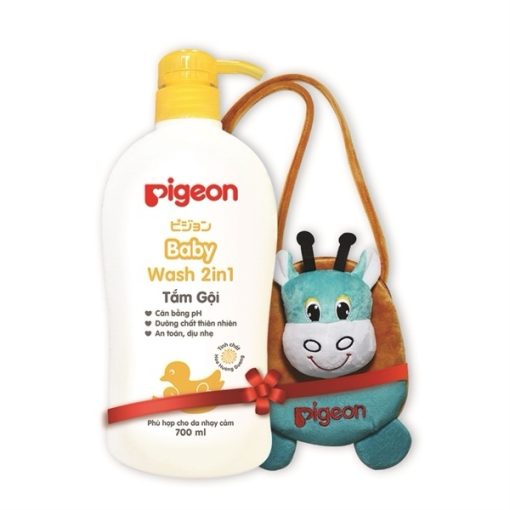 Goldbee- Sữa tắm gội Pigeon hướng dương 700ml