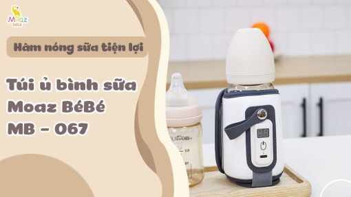Goldbee- Túi ủ bình sữa Moaz bebe